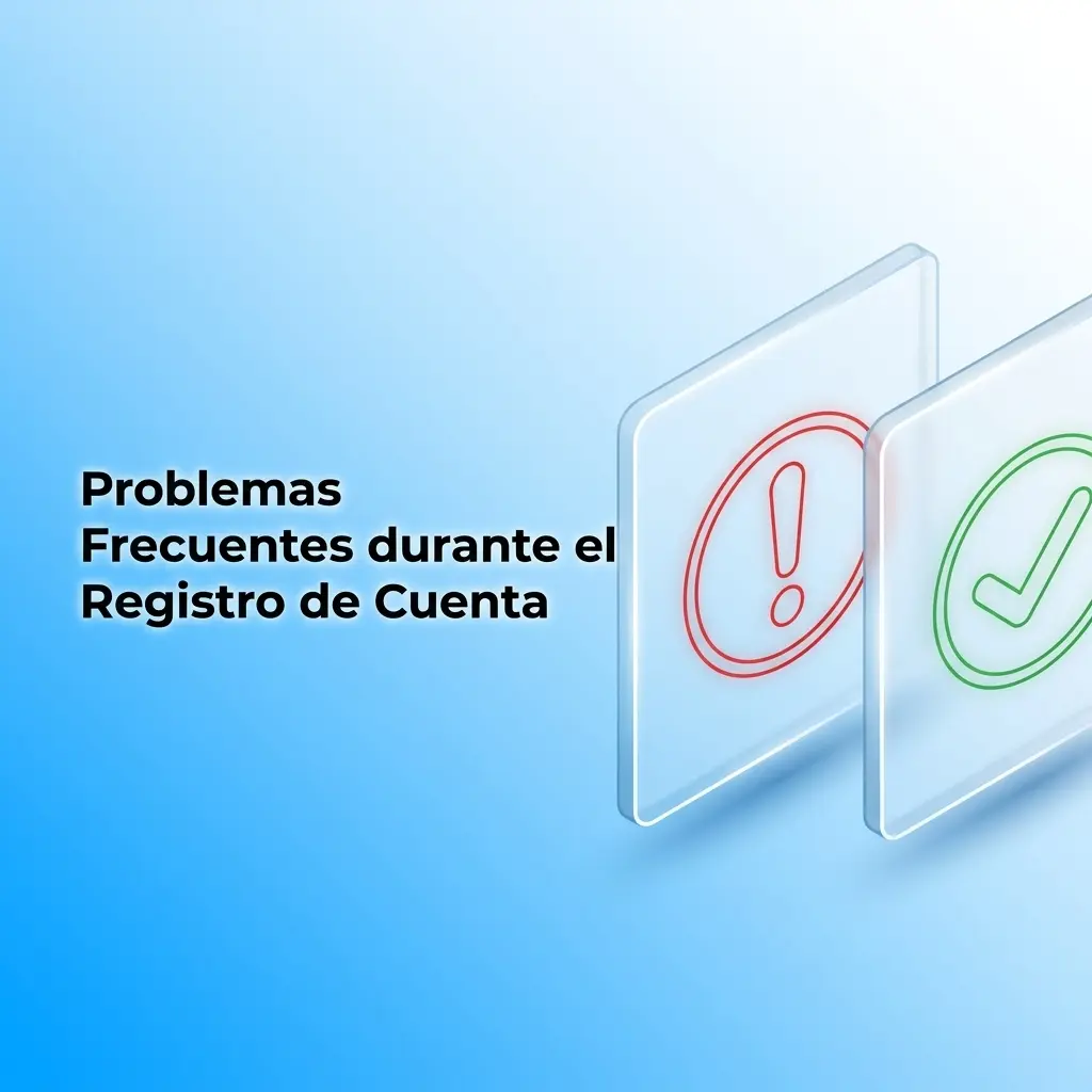 Solución a problemas frecuentes al registrar una cuenta: verificación, errores técnicos y bloqueos