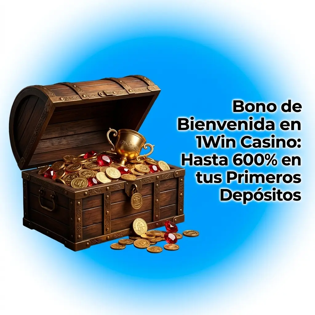 Bono de bienvenida 1Win Casino: hasta 600% en primeros 4 depósitos, cashback 30% y giros gratis