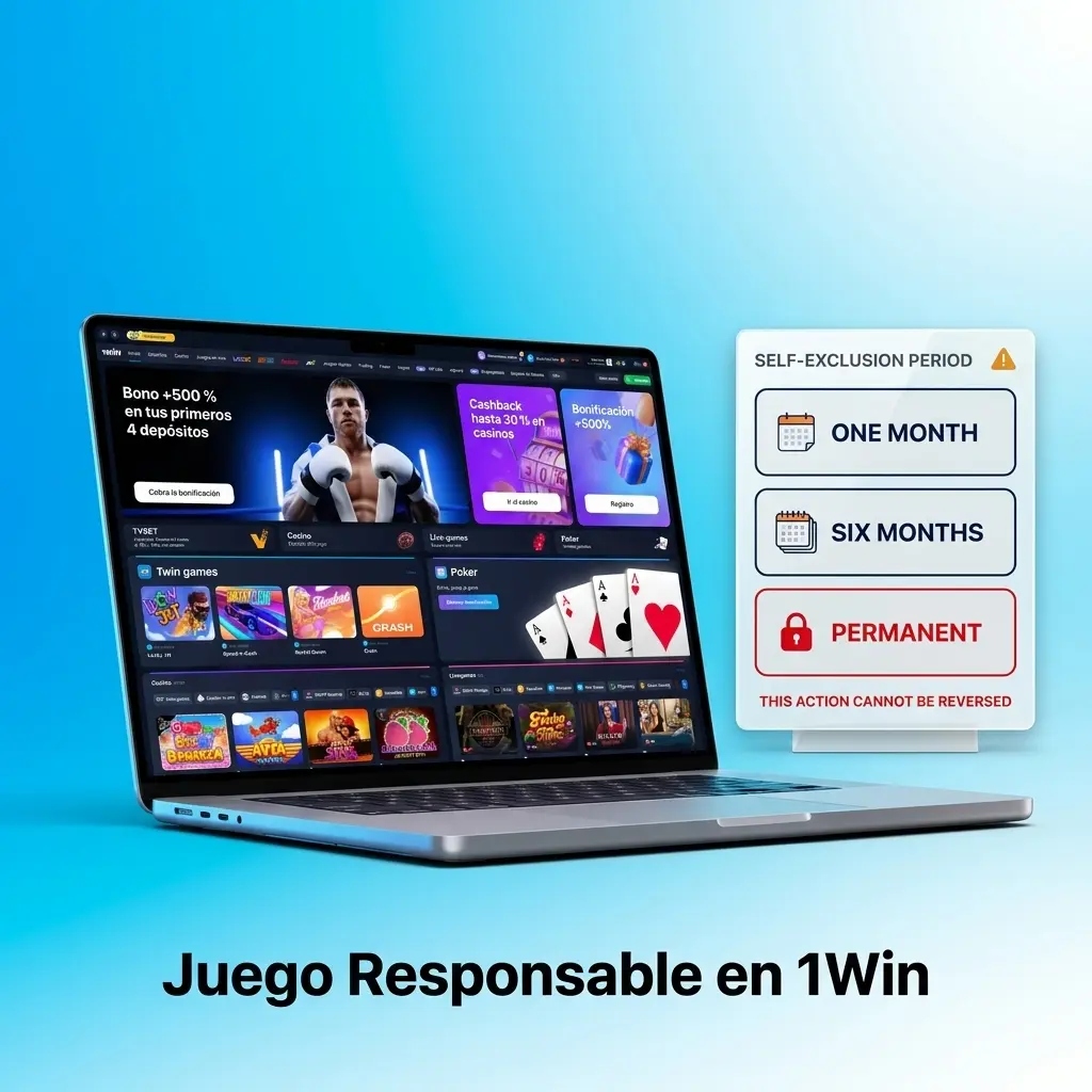 Herramientas de juego responsable en 1Win México: límites, autoexclusión y protección de menores