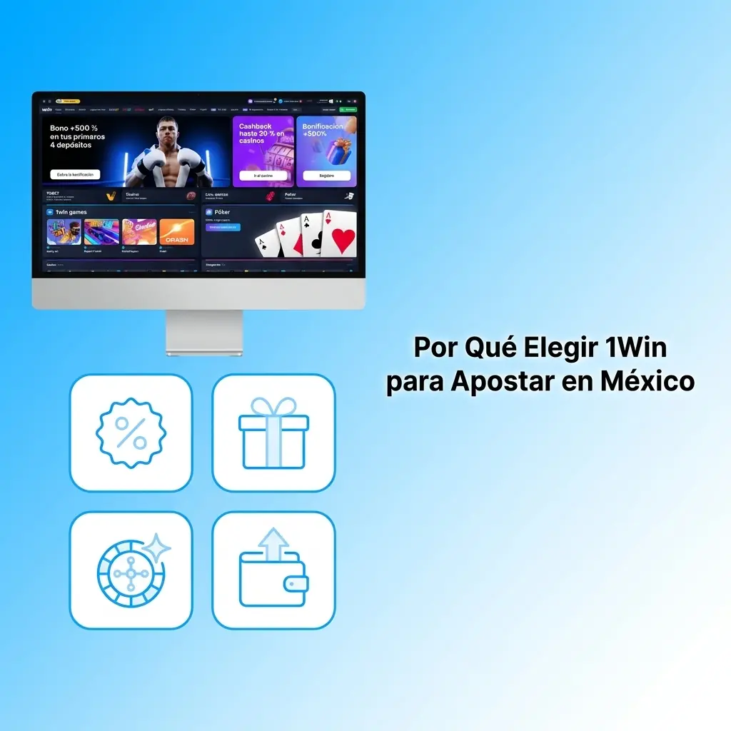 Plataforma 1Win para apuestas en México con cuotas competitivas, casino y soporte en español 24/7